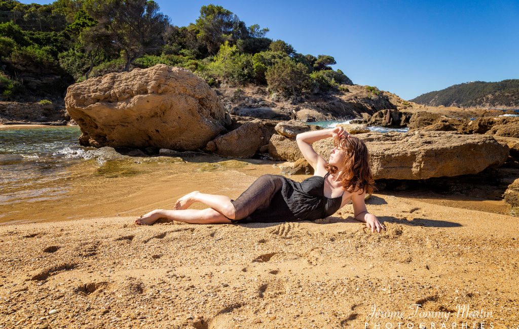 Charlène à l’île du Levant – 1